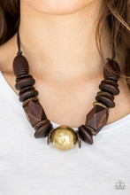 Load image into Gallery viewer, Grand Turks Getaway - Brass Necklace