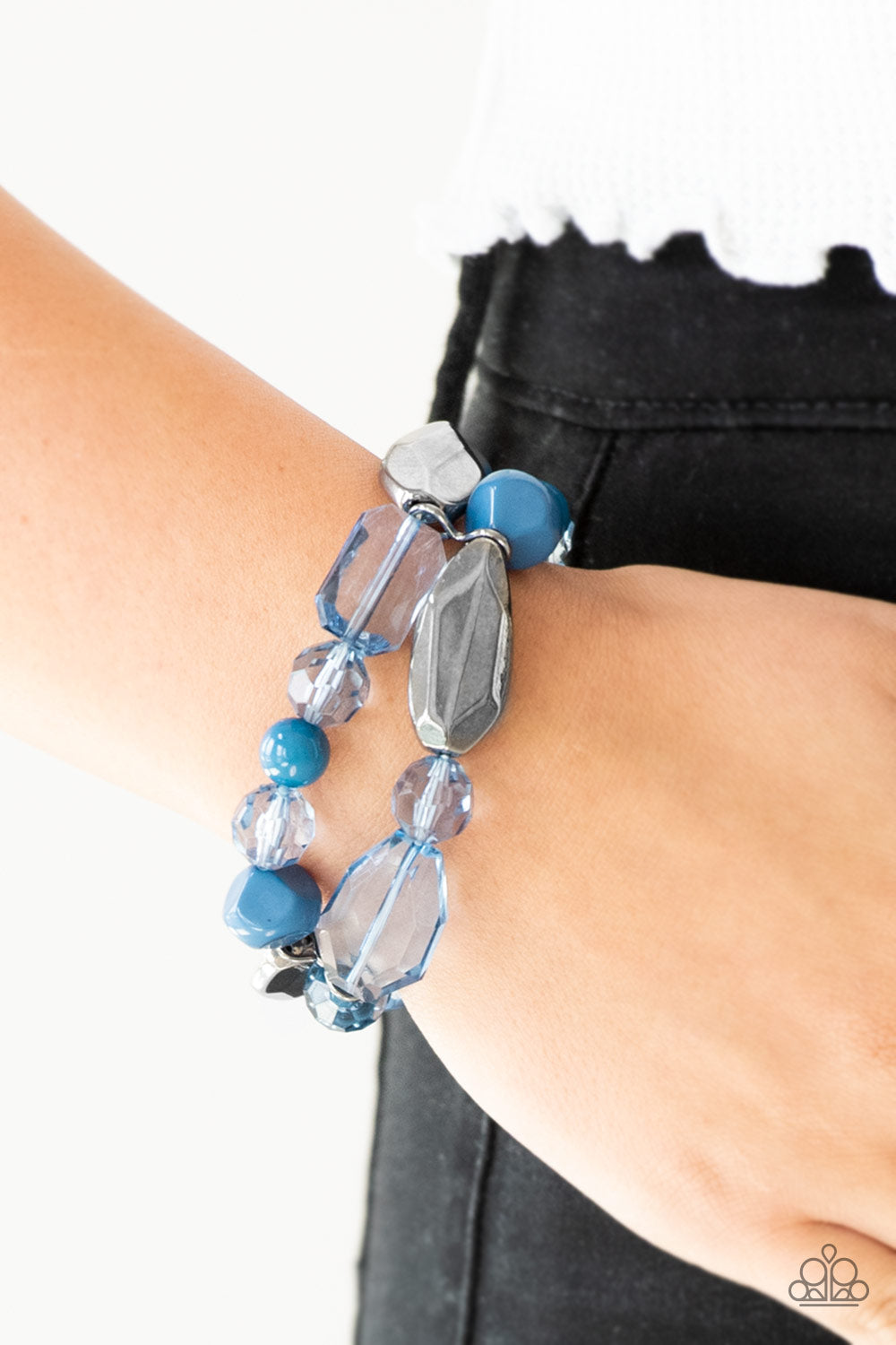 Rockin' Rock Candy - Blue Bracelet