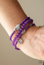Load image into Gallery viewer, Really Romantic - Purple Bracelet
