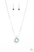 Load image into Gallery viewer, Front and CENTERED - Blue Necklace

