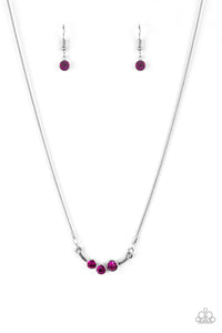 Sparkling Stargazer - Pink Necklace