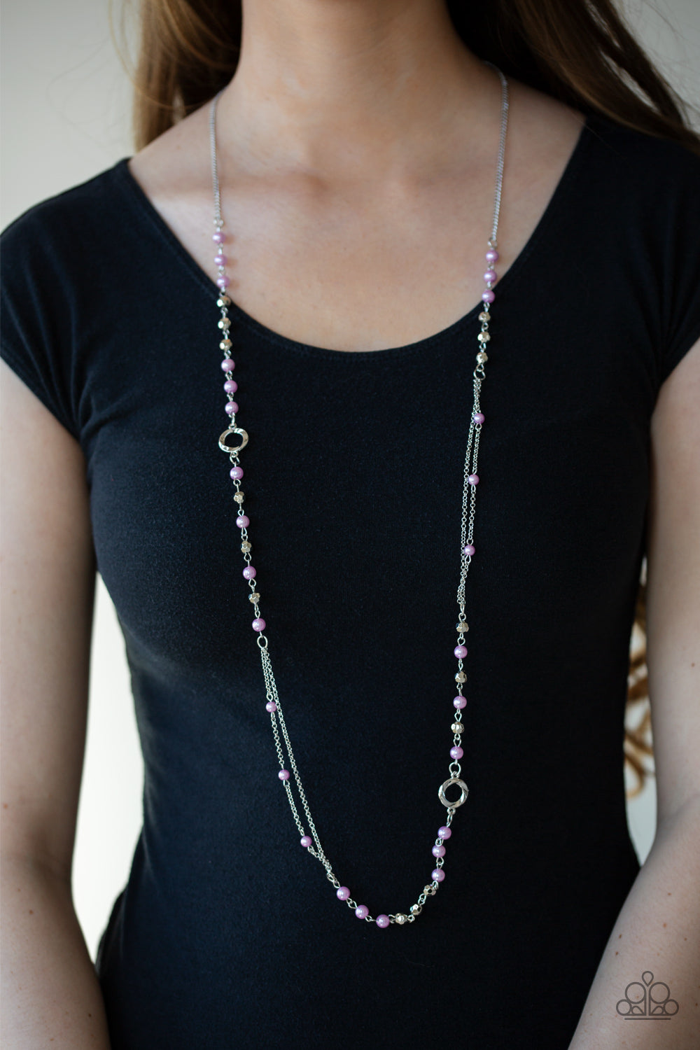 Really Refined - Purple Necklace