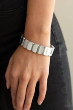 Load image into Gallery viewer, Retro Effect - Silver Bracelet
