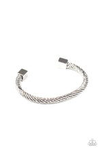 Load image into Gallery viewer, Block It Out - Silver Bracelet
