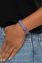 Load image into Gallery viewer, Trendy Tease - Purple Bracelet
