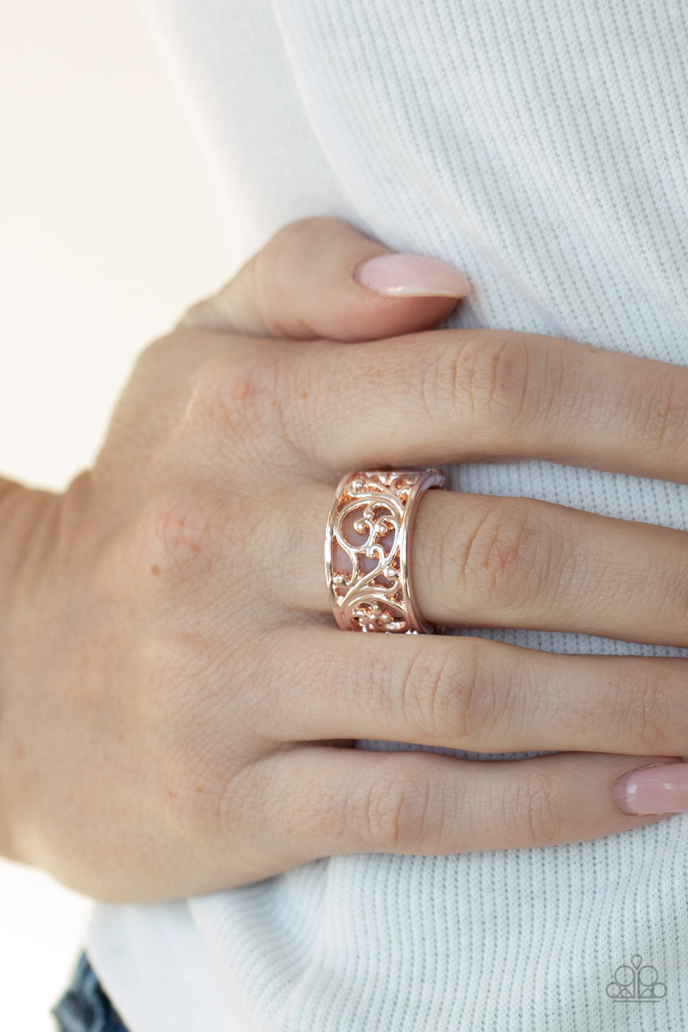 Di-VINE Design - Rose Gold Ring