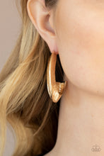 Load image into Gallery viewer, I Double FLARE You - Gold Earrings
