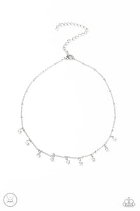 Dainty Diva - White Necklace