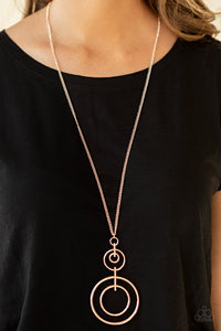 The Inner Workings - Rose Gold Necklace