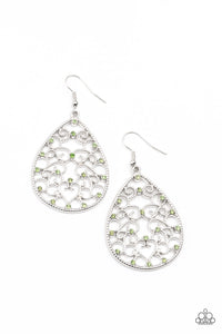 Midnight Carriage - Green Earrings