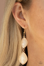 Load image into Gallery viewer, The Oracle Has Spoken - Gold Earrings
