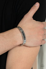 Load image into Gallery viewer, Conquer Your Fears - Silver Bracelets
