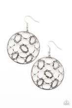 Load image into Gallery viewer, Watch OVAL Me - Silver Earrings
