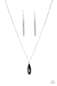Prismatically Polished - Black Necklace