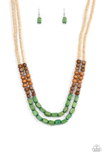 Load image into Gallery viewer, Bermuda Bellhop - Green Necklace
