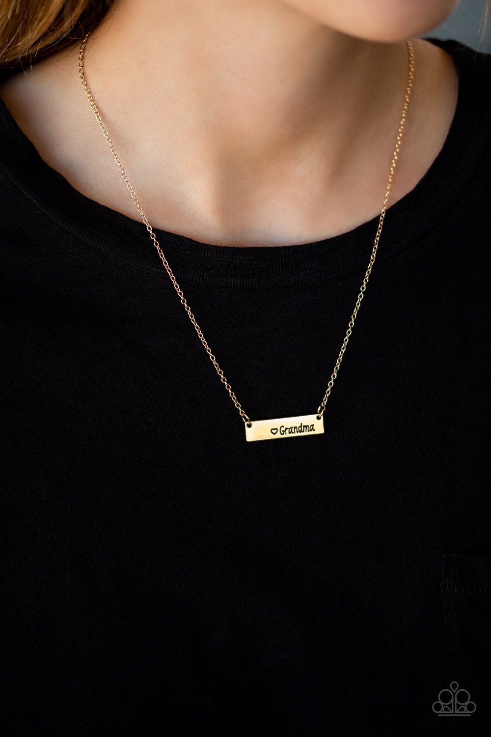 Best Grandma Ever - Gold Necklace