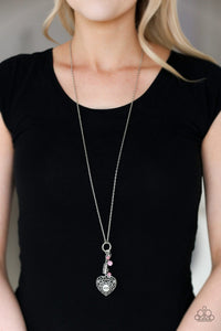 Mom Hustle - Pink Necklace