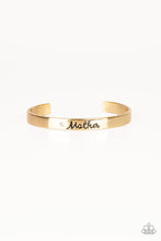 Load image into Gallery viewer, Every Day Is Mother&#39;s Day - Gold Bracelet
